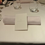 リストランテ カノフィーロ - 2021年４月１０日のテーブルセット