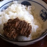 春草 - 【ランチ】ご飯のお供（秋刀魚のしぐれ煮）