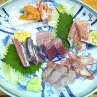 和食渡辺 - 刺身盛り合わせ