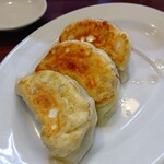 麺の風 祥気 - 手作りジャンボ餃子(3ケ)@330