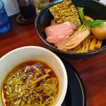 麺の風 祥気 - 鶏と煮干水のつけそば@1000