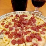 サイゼリヤ - ソーセージピザ