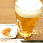 リンガーハット - 生ビール（中）