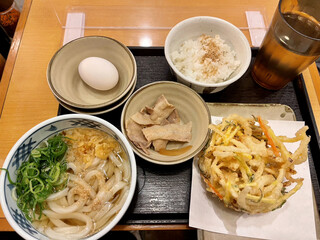 瀬戸うどん - 豚肉朝食