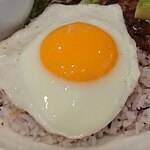 ジョナサン - ジョナサン 西葛西店 十三穀米のアボカドロコモコ 目玉焼き乗せ十三穀米