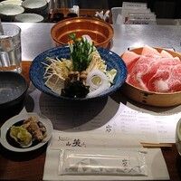 しゃぶしゃぶ 山笑ふ 表参道店 - Cランチ。