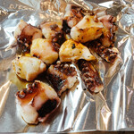 立ち呑み ぱどっく - イカ下足炙り攻め