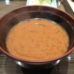 てんぷら 近藤 - 赤だし