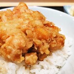 てんぷら 近藤 - 才巻海老と小柱のかき揚げ・天丼(大盛り)