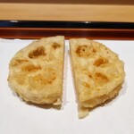 てんぷら 近藤 - 蓮根（茨城）