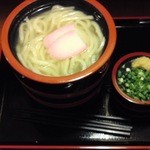 大介うどん - 自分の湯だめうどんです