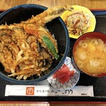 女川海の膳ニューこのり - 春の旬天丼 1760円(税込)