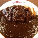 Grill Kajin - 三元豚のロースカツカレー。