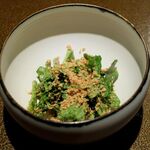 日本料理FUJI - クレソンの胡麻和え。胡麻が香り立つ