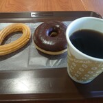ミスタードーナツ - 料理写真:コーヒー&ドーナツ
