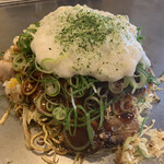 Okonomiyaki Hirano - 肉玉そばライス