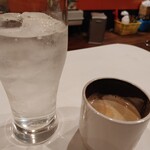カフェ リブレ - レモンハイ　500円　+　コーヒー（ＨＯＴ）　４００円