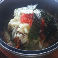 焼肉トラジ PARAM カレッタ汐留店 - ランチ　明太チーズ石焼ビビンバ