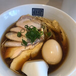 淡麗拉麺 己巳 - 鴨×鶏　特製淡麗醤油らーめん ¥1,000