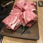 御幸町 田がわ - 田村牛　花山椒鍋で提供されます