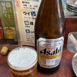 ひとりあじ - アサヒスーパードライ 瓶ビール(中瓶)