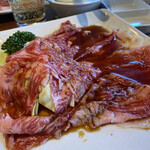 焼肉 徳寿 - 和牛炙りカルビ