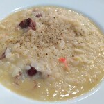 マルヤマ - ■カニとホタルイカのリゾット