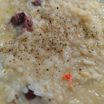 マルヤマ - ■カニとホタルイカのリゾット