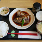 創業二百三十年食堂 - 黒ムツ 煮付け