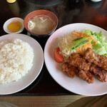 グリル はやし - 豚肉から揚定食❗️