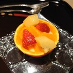 御料理 ふじ田 - せとか 水菓子