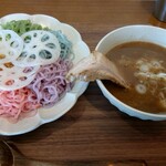 Kafeto Mayotte Ramenya - ６色つけ麺