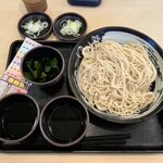 ゆで太郎 蓮田根金店 - 2枚もり 490円 実測重量461グラム
                                わかめ 100円 実測重量31グラム