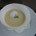 ガーデンレストラン 風舎 - 鳴門金時のスープ