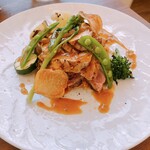 Le Bistrot des Copains - 2021.04.09 豚ロースのグリル