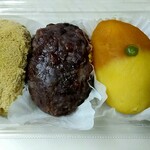 カフェ&マーケットくまと文鳥 - きなこと粒あんとかぼちゃ