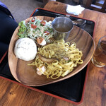 山の家 奥槍戸 - ほりにしパスタ