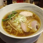 麺屋 工藤 - 鶏清湯らーめん醤油750円
