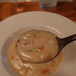 Bara Etei - ベーコンと野菜のクリームスープ