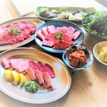 Takutaku - 多來多來コース5000円/人（写真は３人前）