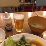Nyu I Hara Shokudou - お味噌汁つき