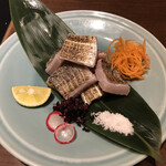 うまい寿司と魚料理 魚王KUNI - 202104  鰤 塩タタキ