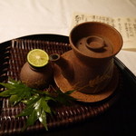 柳生の庄 - 松茸土瓶蒸し