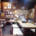 砂場 - 店内には、歴史的お宝が、いっぱい。