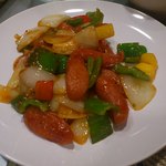 スリランカ料理 ラサハラ - ソーセージデヴィル