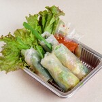 Fresh spring rolls 6p