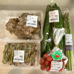 花木流通センター JA新鮮ぐんまみのり館 - 購入した野菜たち