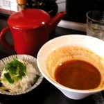 麺屋 波 - カレー茶漬け（ブレててスマン！）