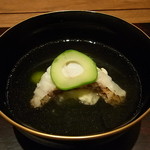 神楽坂 石かわ - ノドグロとしんじょうのお椀