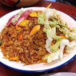 プルジャ ダイニング - アヒル肉使ったスペシャル炒飯だよ